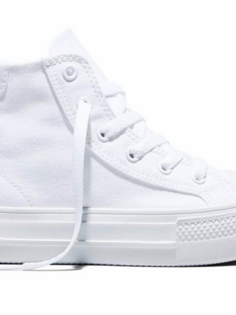 Converse Chuck Taylor All Star High Top Sneakers - White NIB NEW - Picture 5 of 6